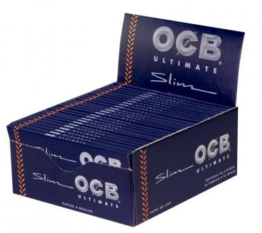 OCB Ultimate Slim 32 Heftchen(100% Hanf)109x44mm a 32 Blatt(Dünnstes OCB Paper 1